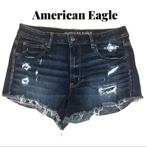 American Eagle High Rise Festival Shorts Size 12